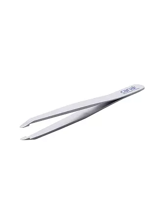 CANAL | Haarpinzette rostfrei/runde Spitze 95 mm (Satin) 2077-02 | 